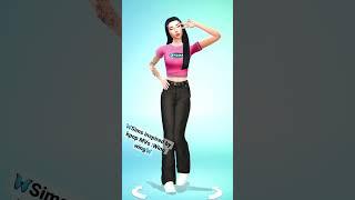 Sims inspired by kpop MVs:wing wing kep1er #createasim #customcontent #sims4 #sims #kep1er #jpop