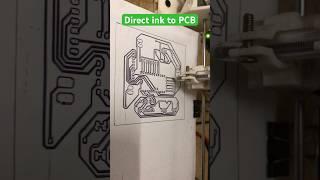 Direct ink to PCB #cnc #pcb #grbl #diy