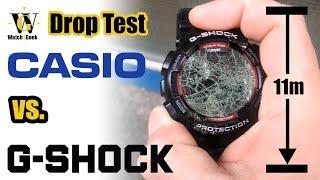 Torture test 2 - Drop test - Casio G-Shock GD 120 vs. Casio W-214