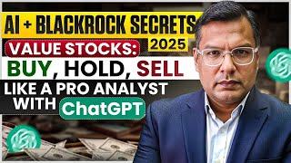 Use ChatGPT for Stock Picks!  | BlackRock Analyst-Level Insights for FREE |BUY, SELL, HOLD Tips