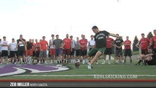 Zeb Miller | North Dakota Kicker | 2014 NFL Draft Prospect