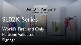 BenQ Pantone Validated SL02K Series Digital Signage - SL4302K/SL5502K/SL6502K/SL7502K/SL8502K