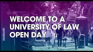 What can you expect at a University of Law Open Day?