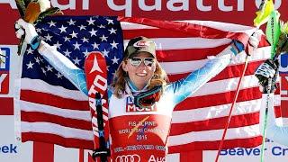 Mikaela Shiffrin Slalom Gold (WCS Beaver Creek 2015)