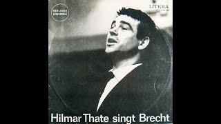 Hilmar Thate singt Brecht – Hilmar Thate Singt Brecht