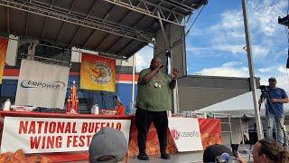 BUFFALO WING FESTIVAL 2024 PRO EATING CONTEST (Buffet Bowl)