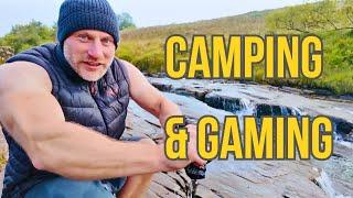 Epic Camping And Gaming Adventure