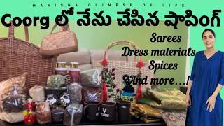 Coorg shopping || what i bought ||With prices #coorg #shopping #travel #viralvideo #trending #foryou