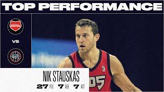 Nik Stauskas (27 PTS) Grabs 7 REB, Has 7 AST In Win Over Memphis Hustle