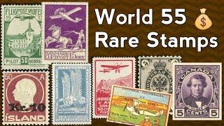 Rare Valuable Stamps From Switzerland To Morocco | World Philately For Stamp Collectors