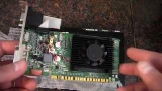 Computer building and repairing tip-backup video card