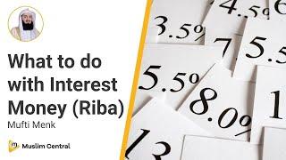 What to do with Interest Money | Can you use Interest Money from Bank | Eating Riba - Mufti Menk