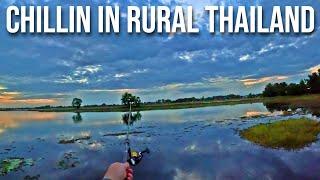 BIG CHILLIN In The Thai Country Side | Surin, Thailand