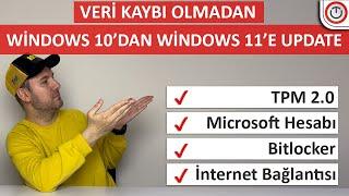 ‍ Veriler Silinmeden Windows 10'dan Windows 11'e Geçiş [2024]