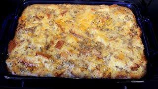 Overnight Christmas Egg Casserole | Holiday Recipes