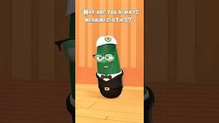 Why are you always wearing clothes? #veggietales #fananimation #icanttakethisoffever #veggiesona