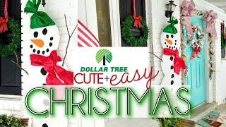 Dollar Tree Christmas 2019 | DIY CHRISTMAS DECOR | Christmas FRONT PORCH Ideas