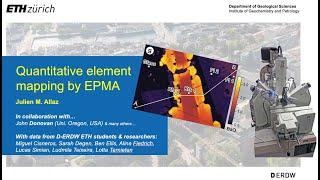 Quantitative element mapping by electron microprobe (EPMA)