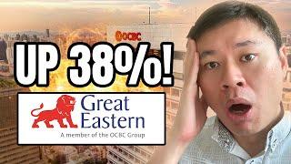 OCBC OVERPAYING TO BUY UP GREAT EASTERN?!? GE Shares“I bought” SHOOTS UP 38%