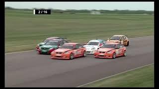 BTCC | Thruxton 2007 | Incredible Racing Moment 5 Cars Wide