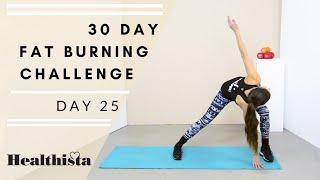 30 Day Fat Burning Home Workout challenge | Day 25