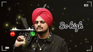 So High song ringtone l sidhu moose wala ringtone l new ringtone 2024