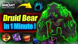 How to Beat Guardian Druid Mage Tower In 1 Minute !  Guide for 10.2.7 WoW Dragonflight