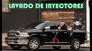 AFINACION DODGE 2015 RAM 3.6L V6 PARTE 1 LAVADO DE INYECTORES CON BOYA