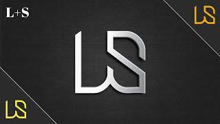 LS Logo Design in Pixellab | Professional Logo Design | Atulzalaedits