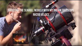 Capturing the Seagull Nebula with a $10,000 Telescope!!!