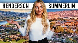 Henderson vs Summerlin: The Best Las Vegas Community to Live