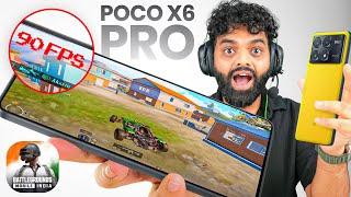 POCO X6 PRO - PUBG Test with FPS Meter in 3.4 Update