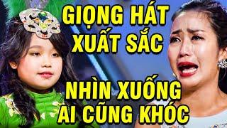 Cả Trường Quay "KHÓC VỠ ÒA" Khi Nghe Cô Bé Có "GIỌNG HÁT XUẤT SẮC"  TUYỆT ĐỈNH SONG CA NHÍ