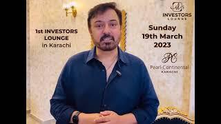 1st Investor Lounge in Karachi 19 March 2023