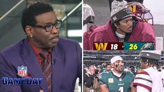 NFL GameDay | "Jayden Daniels is SUCK!" - Michael Irvin RIPS Commanders QB in loss to Eagles 26-18