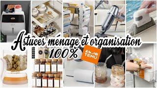 ASTUCES MÉNAGE & ORGANISATION 100%TEMU