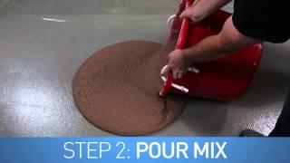 1/4" Stamped Concrete - How to Apply Concrete Solutions® Stamp-Top™