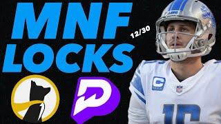 PRIZEPICKS NFL MONDAY NIGHT 12/30/24 - FREE PICKS!!!  (CRAZY MNF RUN!!!) - BEST PLAYER PROPS - TODAY