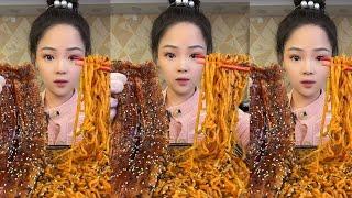 ASMR CHINESE MUKBANG FOOD EATING SHOW | Xiao Yu Mukbang 77