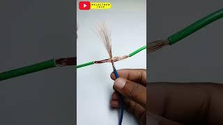tee joint || wire_Tee_joint #tee joint #electric #tech #short