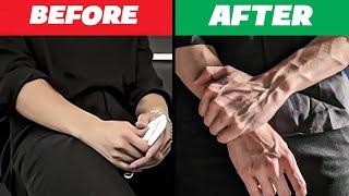 fastest way to get veiny Hands permanently / step by step /