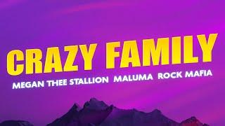 Megan Thee Stallion, Maluma, Rock Mafia - Crazy Family (From "The Addams Family 2") (Lyrics)