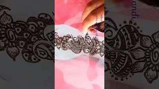 back hand easy mehandi design| beautiful mehandi ki design| #shorts #ytshorts #arebic