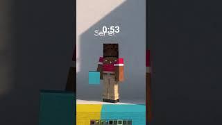 One Minute Challenge | Part 29 #minecraft #guessinggame #colormatch #colors #minigame #gaming