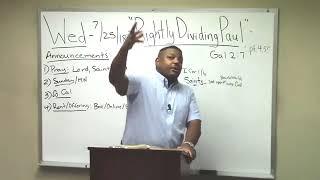 Rightly Dividing Paul Part 6 Which Gospel  Which Saints  Ron Knight   NCGF