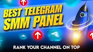 Best Telegram SMM Panel | Telegram Smm Panel in 2024 | Free Telegram Members