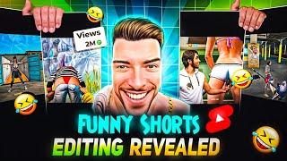 How to Edit Funny Shorts Like @X4X_777 / Free Fire Funny Shorts video Editing Tutorial In Capcut 