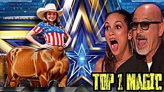 agt 2024 best auditions The World Reacts to Sacred Riana’s Scariest Magic Act Ever on America’s 2024