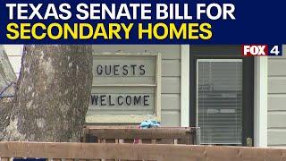 Texas Senate bill would allow secondary homes