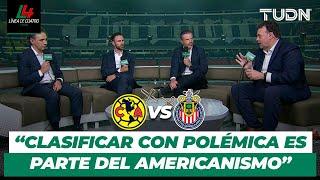 ¡América ELIMINÓ A CHIVAS!  Primer FINALISTA del CL 2024 | Resumen Línea de 4